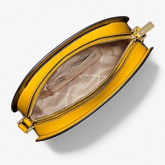 Michael Kors Jet Set Travel Medium Saffiano Leather Crossbody Bag - Picture 3 of 8